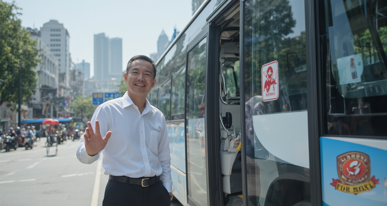 上海巴士租赁：城市出行的新选择轮播图2