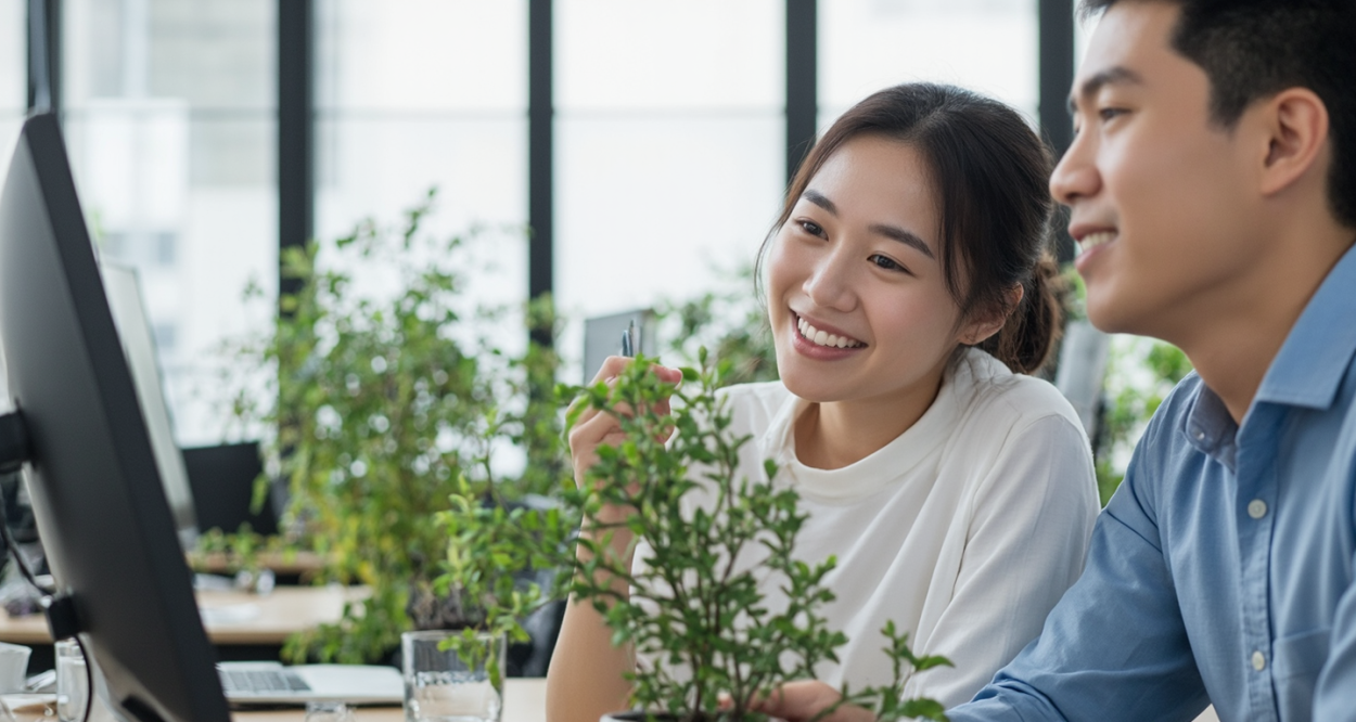 重庆植物租赁：打造绿色办公新风尚轮播图3