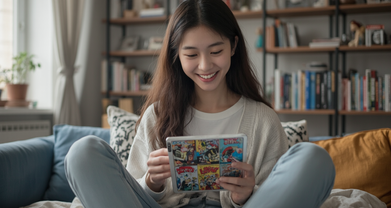 漫画租赁女孩：解锁阅读新风尚轮播图2