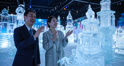 冰雕奇境，一触即发的魅力——探索冰雕展租赁新风尚图片16