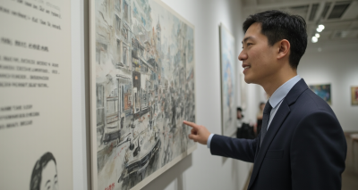 挂画展板租赁：打造您的艺术展示新空间图片5