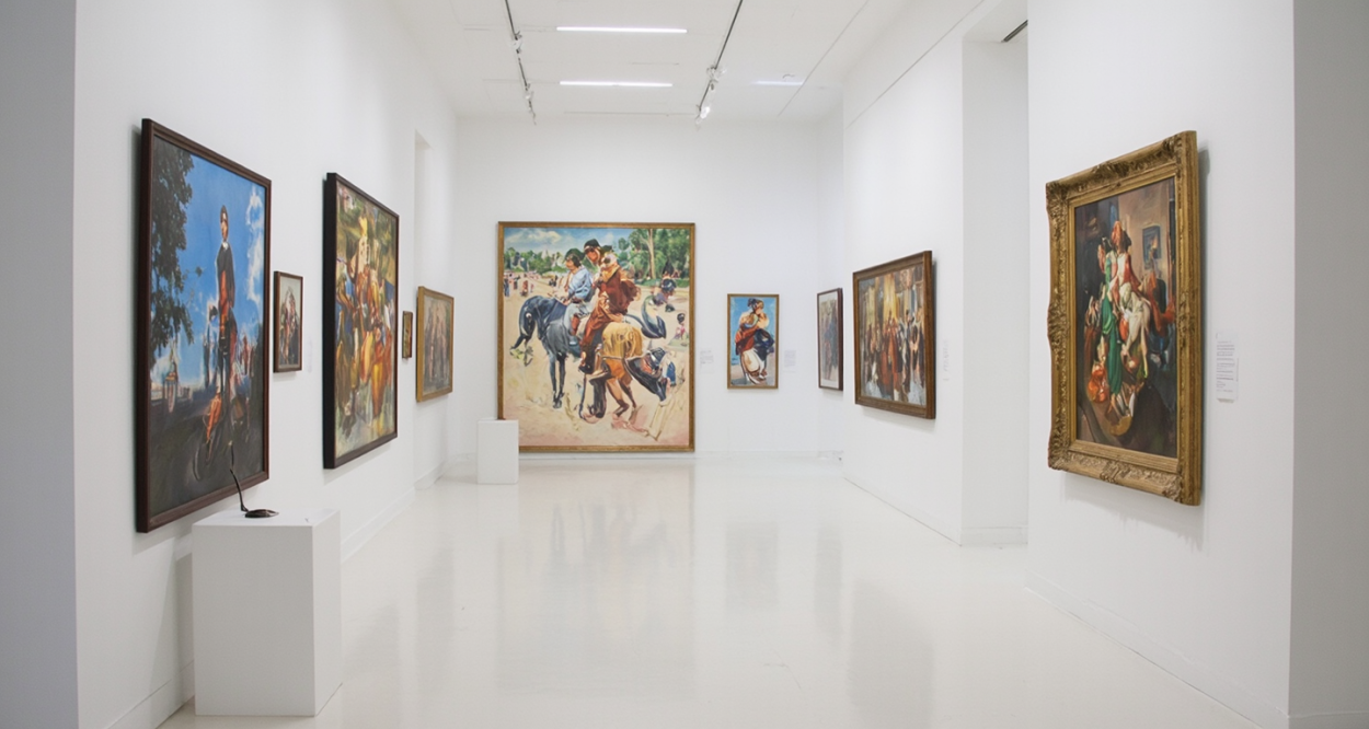 挂画展板租赁：打造您的艺术展示新空间轮播图3