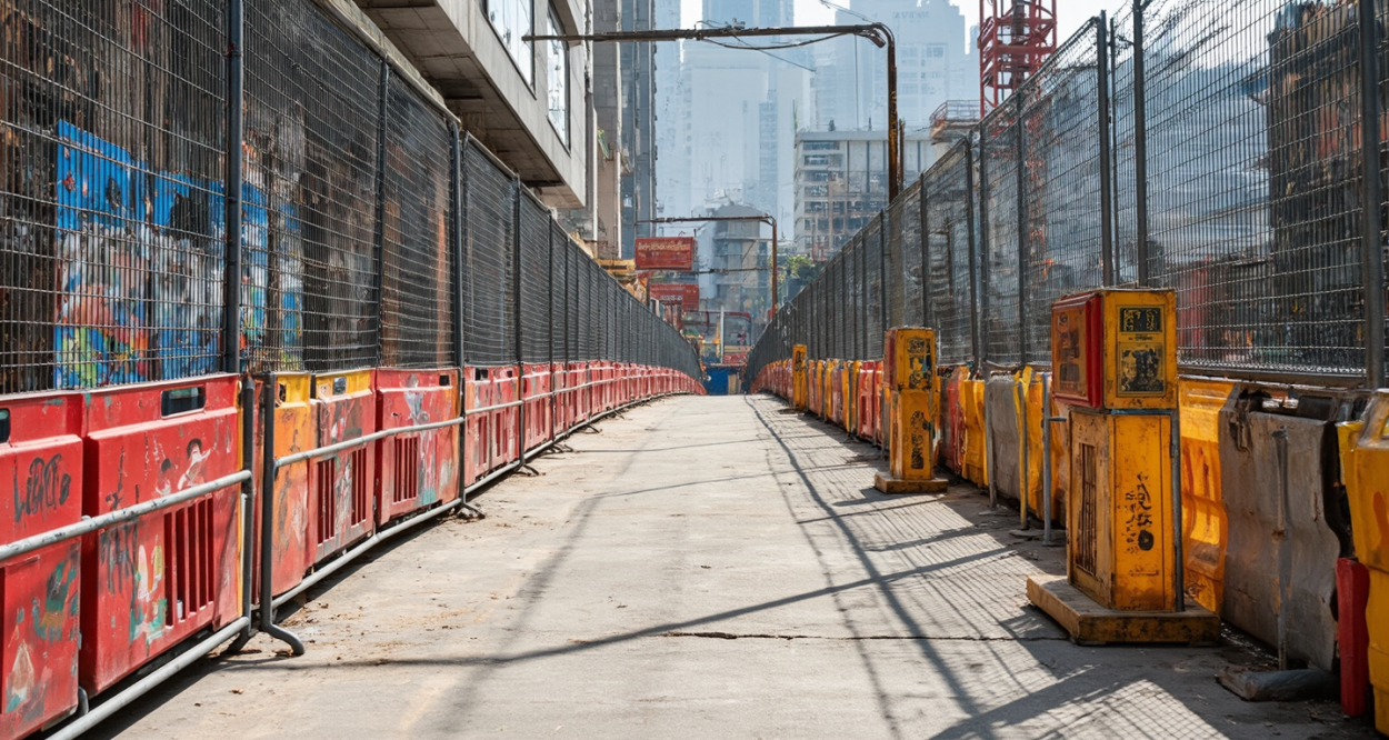 重庆围挡租赁：打造城市建设的亮丽风景线轮播图3