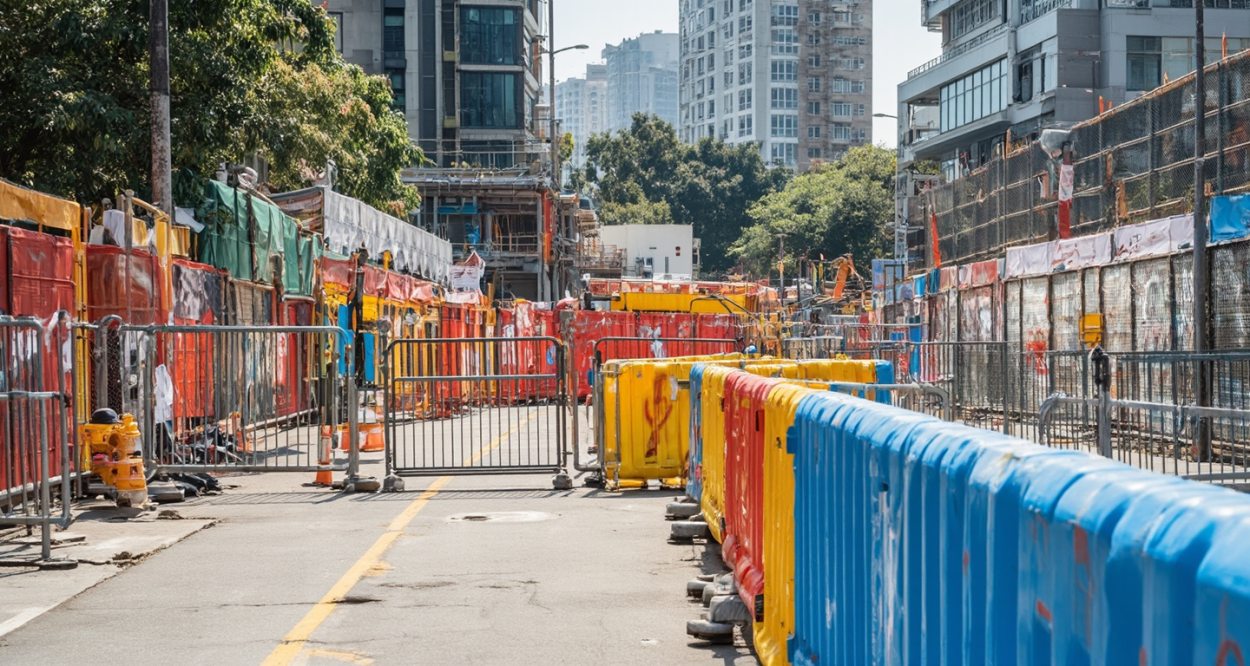 重庆围挡租赁：打造城市建设的亮丽风景线轮播图2