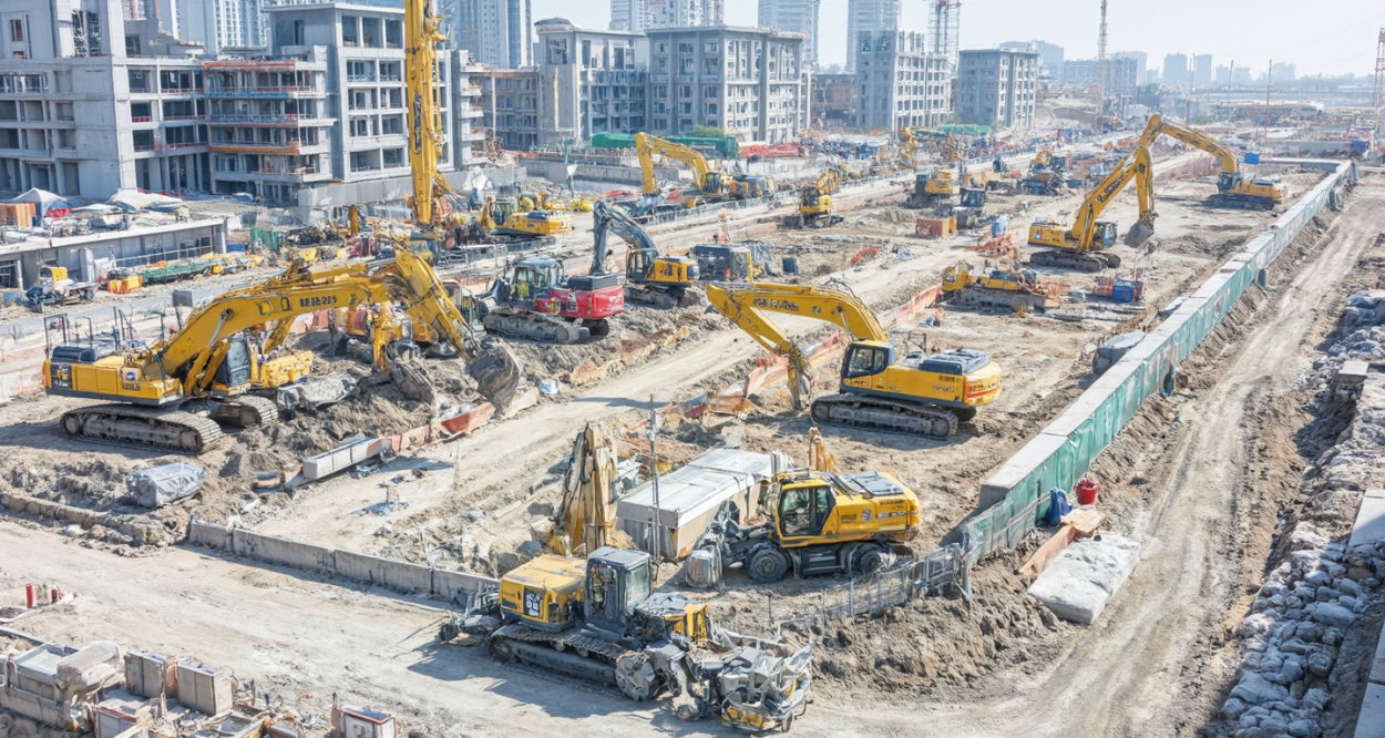 苏州挖掘机租赁：高效施工的首选轮播图1