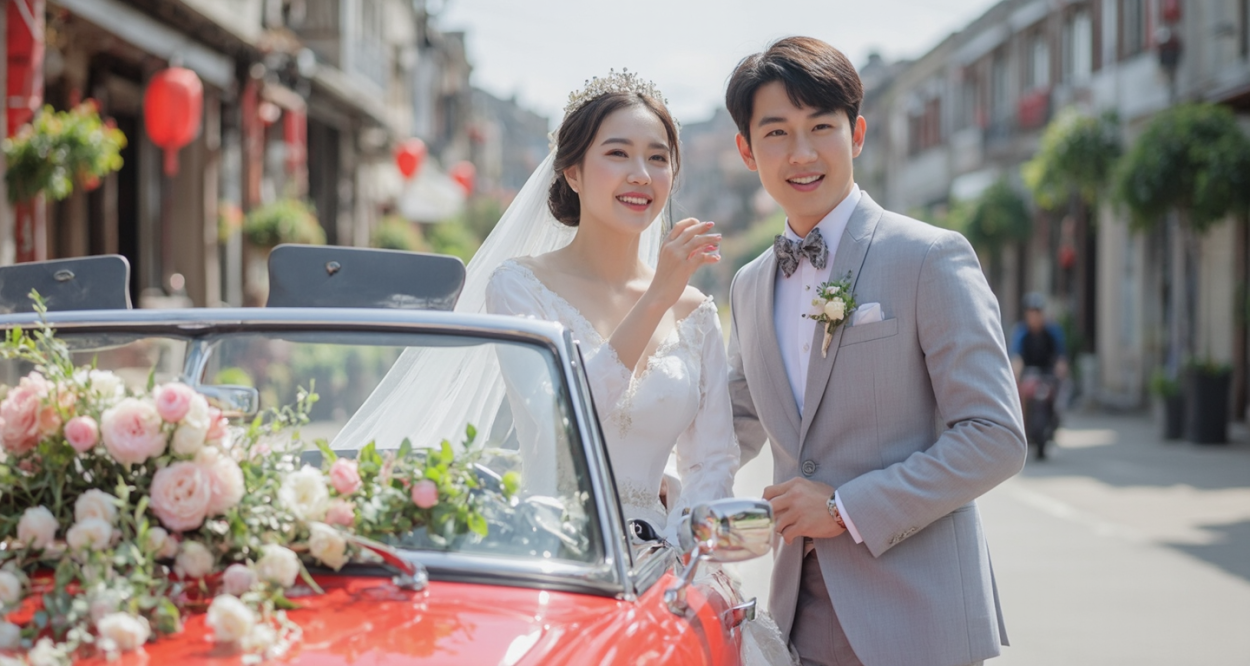 临海婚车租赁：打造梦幻婚礼的第一步轮播图3