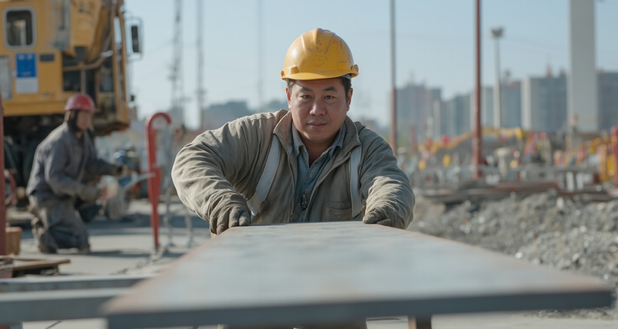 郑州铺路钢板租赁：城市建设中的坚实后盾轮播图2
