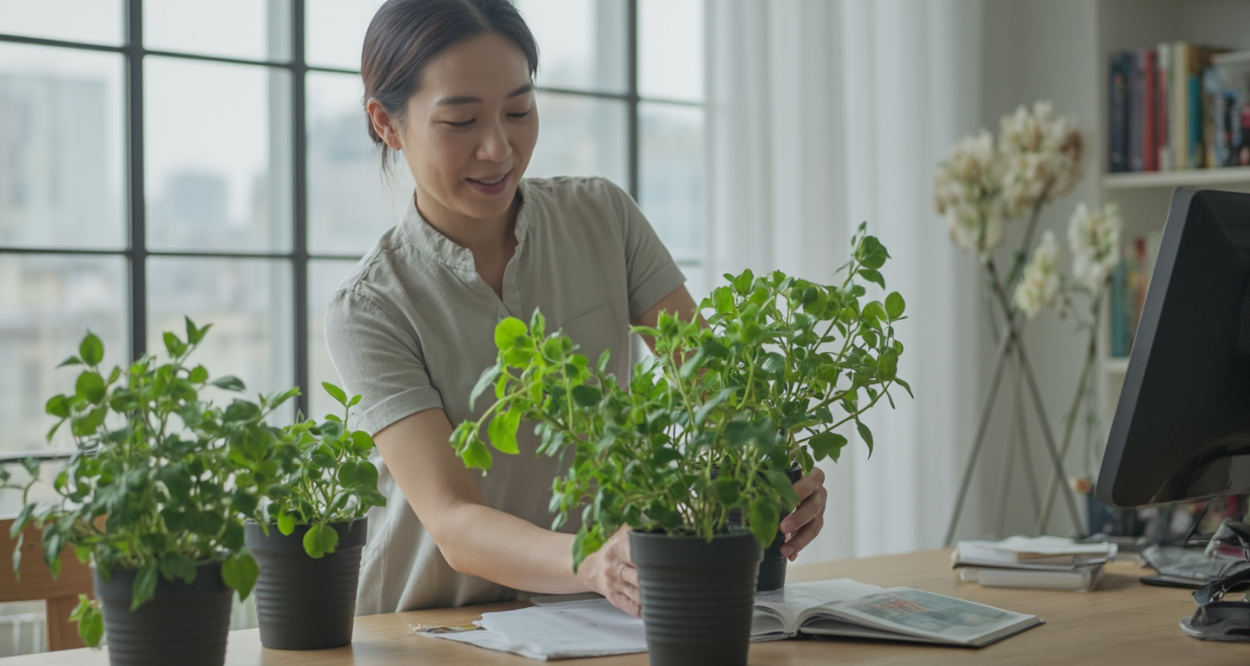 南京植物租赁：打造绿色办公新风尚轮播图1