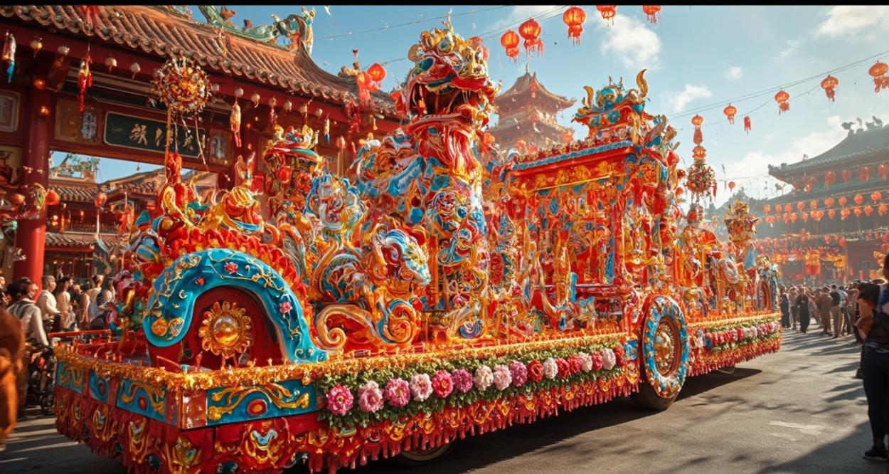 巡游花车租赁：打造庆典盛宴的必备之选轮播图4