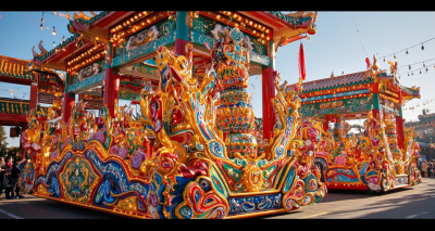 巡游花车租赁：打造庆典盛宴的必备之选图片1