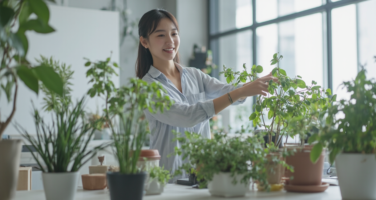 长沙花卉租赁：让城市生活绽放绿色之美轮播图2