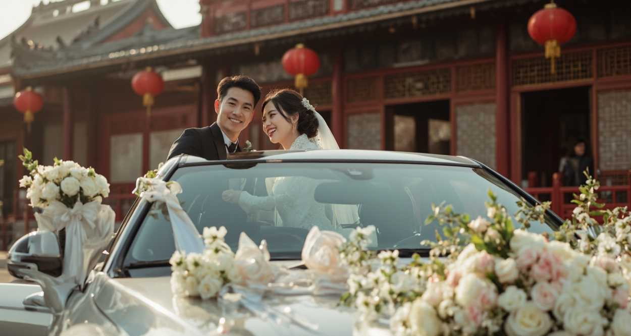 梅州婚车租赁：打造梦幻婚礼的第一步轮播图3