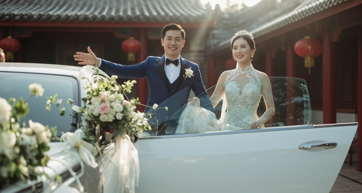 梅州婚车租赁：打造梦幻婚礼的第一步轮播图2