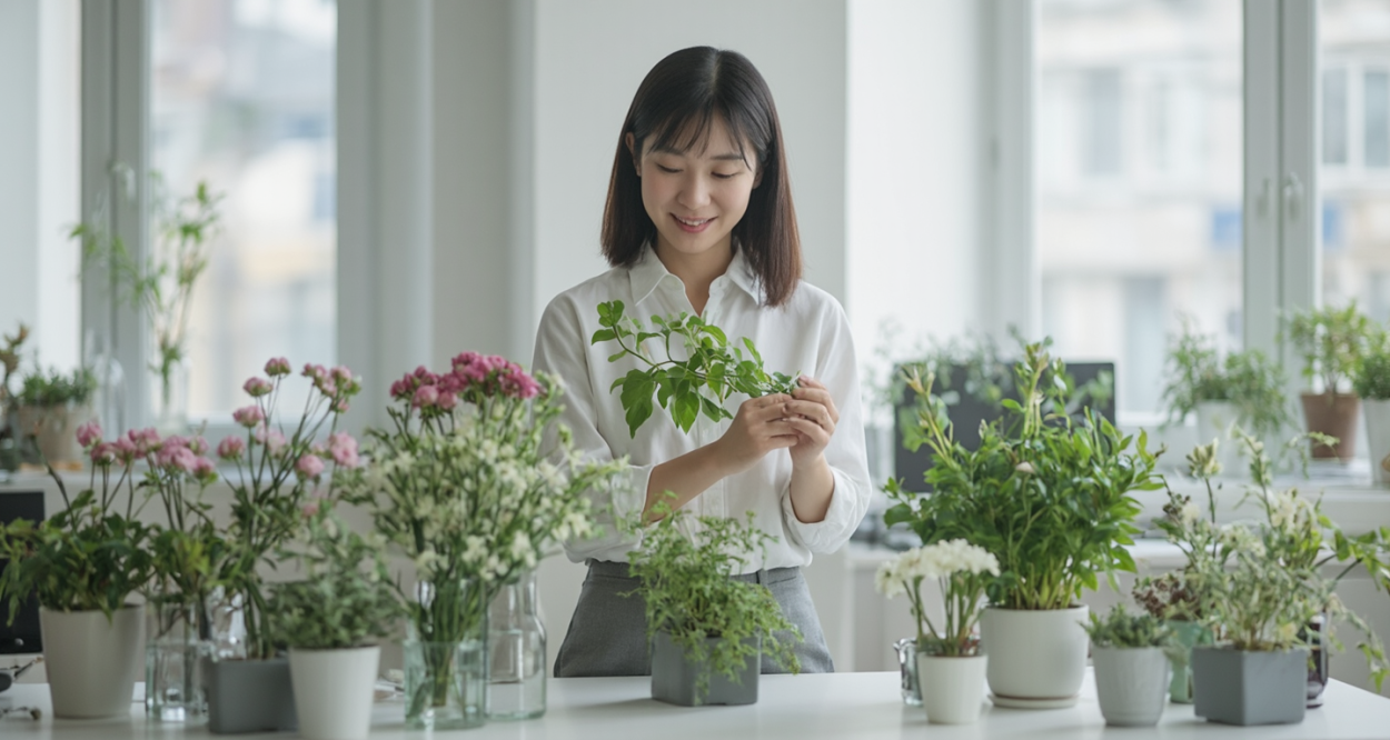 成都植物租赁公司的绿色生活新风尚轮播图1