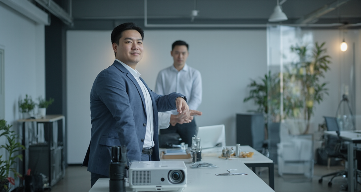 投影仪租赁服务：灵活高效，会议展览新选择轮播图1