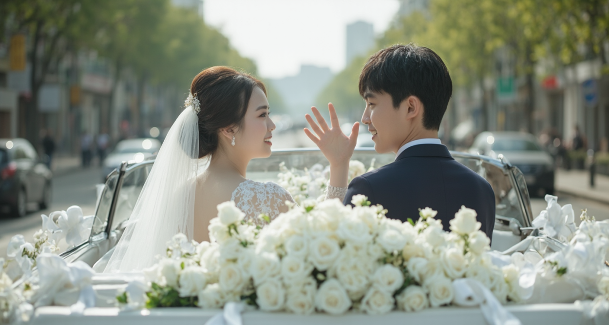 佳木斯婚车租赁：打造梦幻婚礼的第一步轮播图1