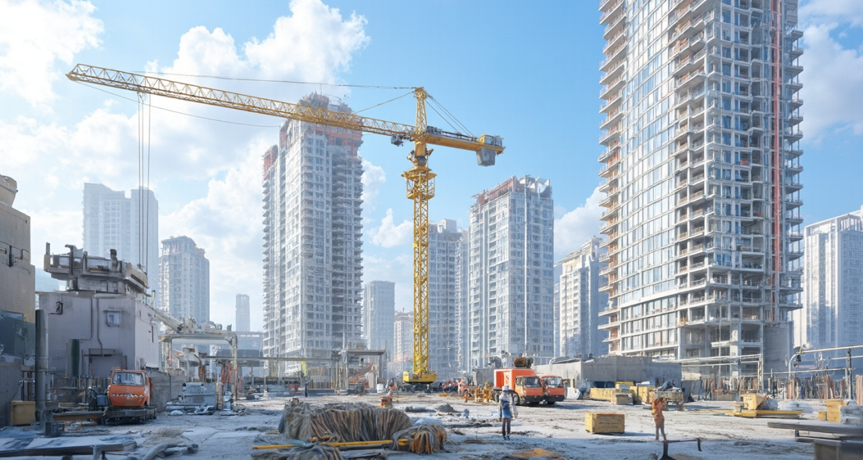 石家庄塔吊租赁公司：建设高楼的得力助手轮播图2