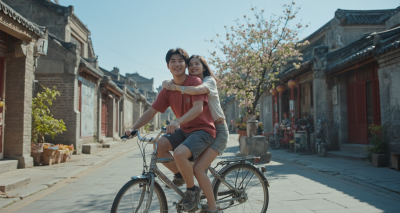 北京双人自行车租赁新风尚图片3
