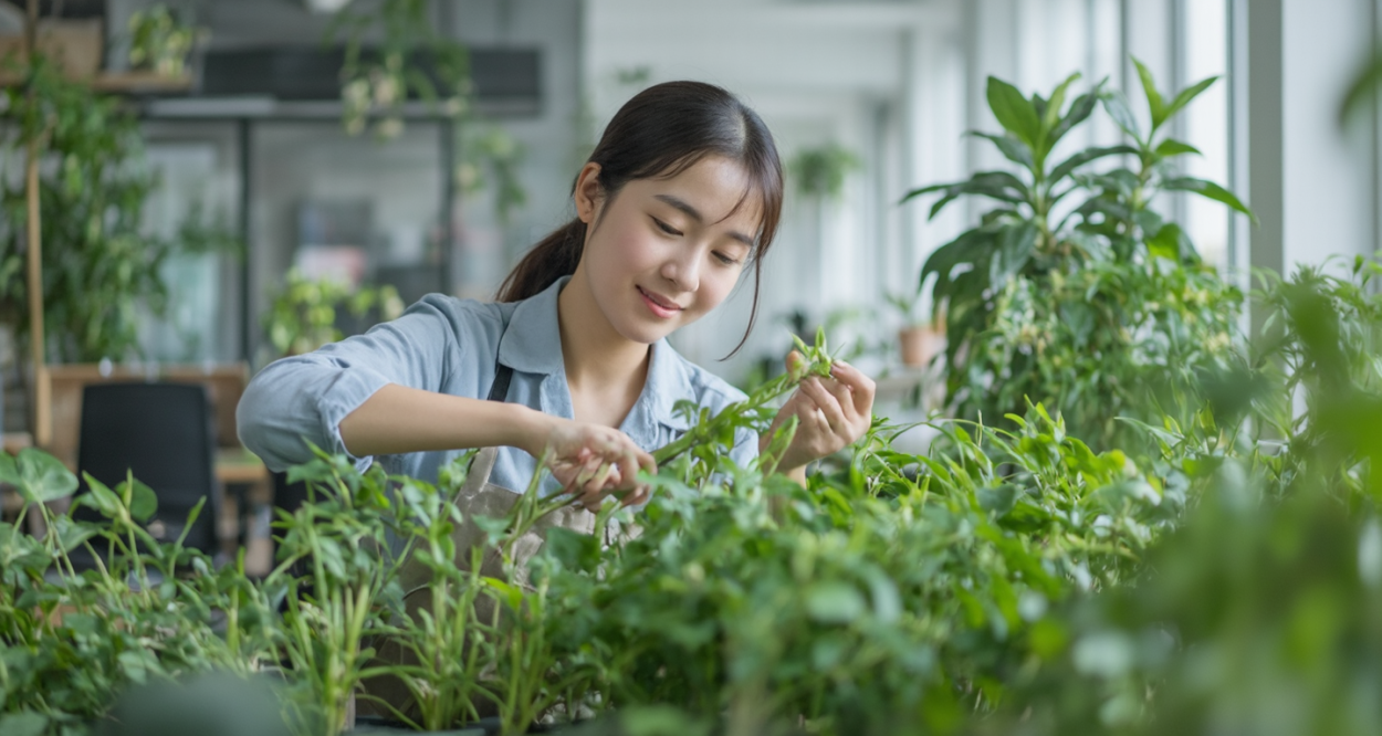 成都办公室绿植租赁新风尚轮播图1