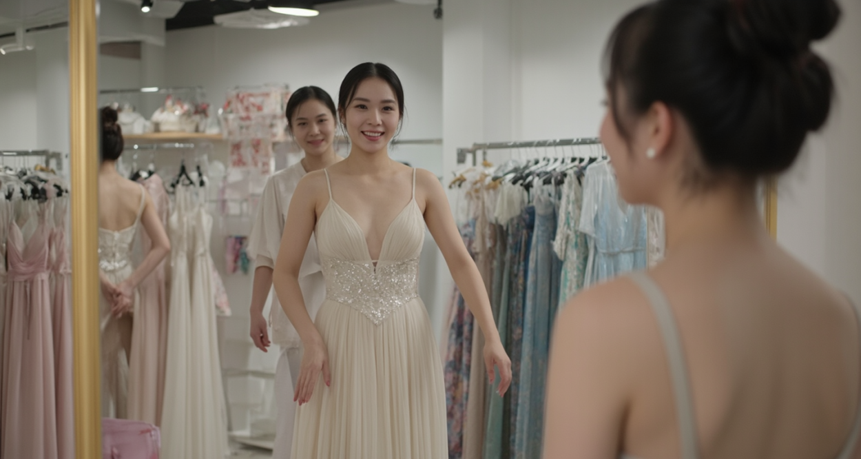 探秘成都礼服租赁一条街：时尚与便捷的完美邂逅轮播图3