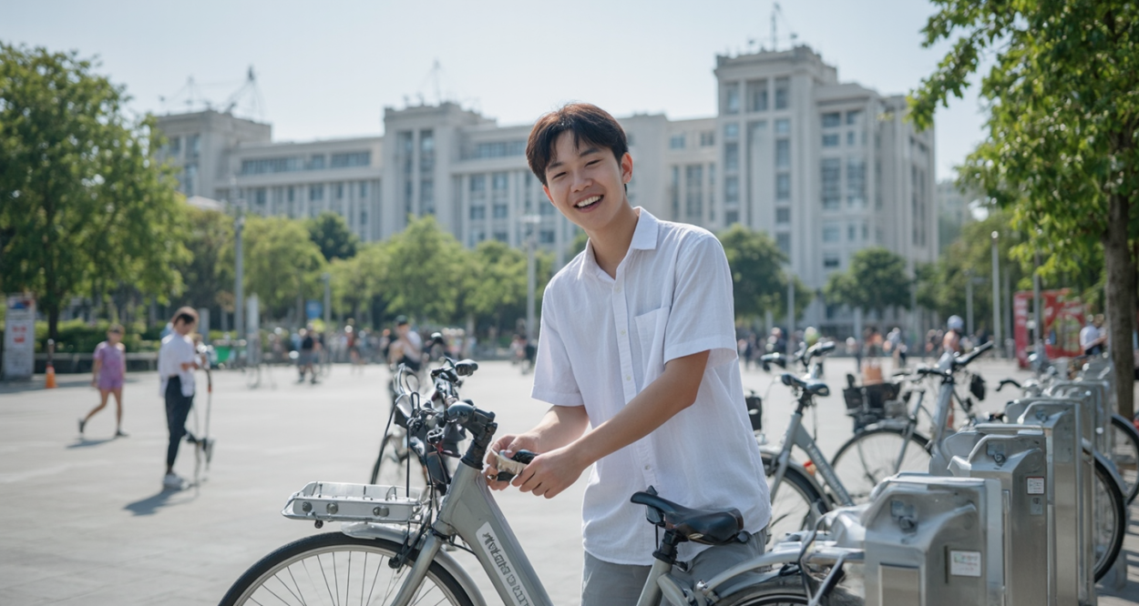 清华大学自行车租赁的那些事儿轮播图3