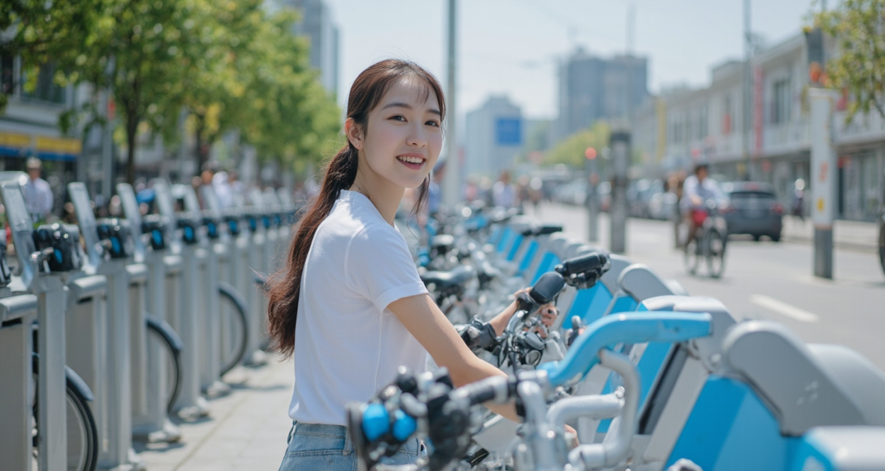 桐乡自行车租赁点：绿色出行的新风尚轮播图4