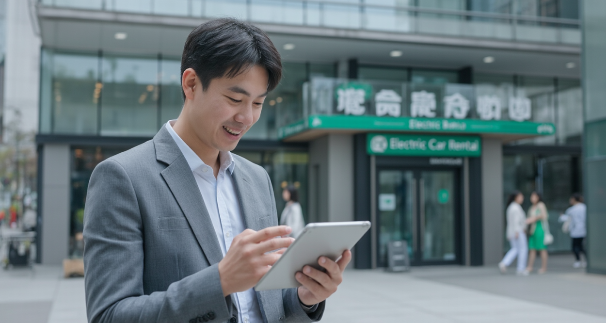 哪里可以轻松找到新能源汽车租赁？轮播图2