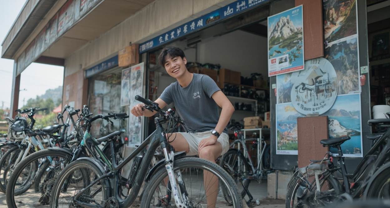 环青海湖自行车租赁：骑行之旅的完美伴侣轮播图2