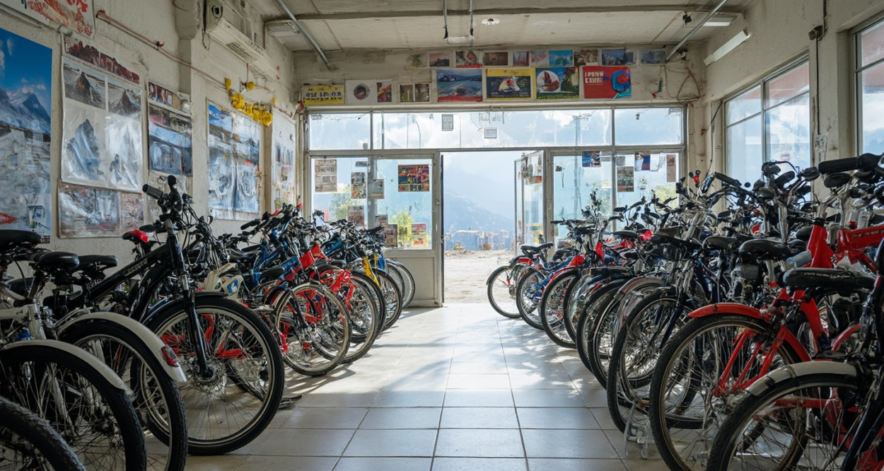 环青海湖自行车租赁：骑行之旅的完美伴侣轮播图1
