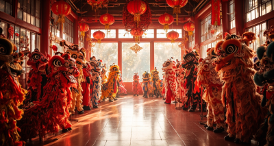 舞狮服装租赁：让传统文化活动更精彩图片16