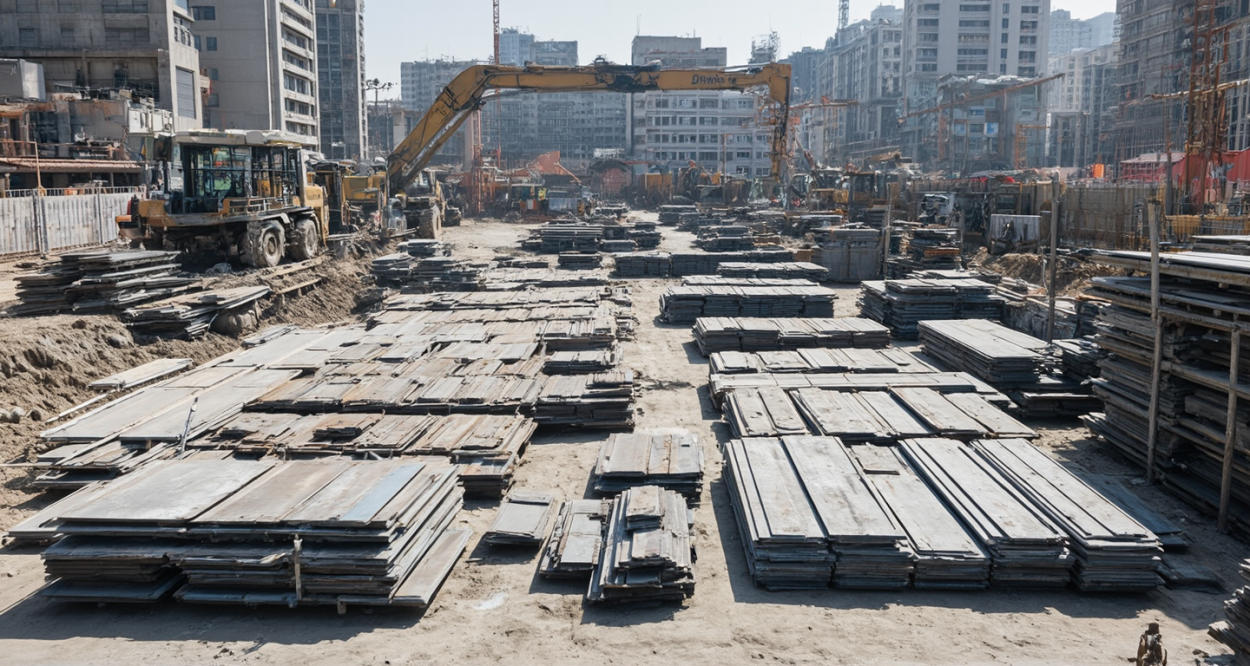 北京铺路钢板租赁：城市建设中的得力助手轮播图1