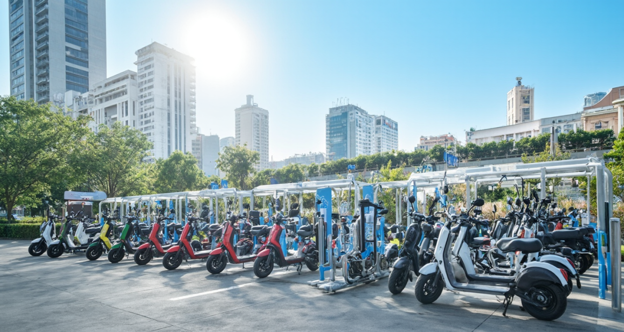 海口电动车租赁：绿色出行新风尚轮播图1