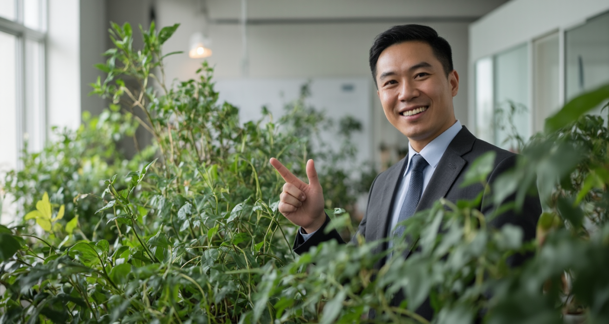 办公室植物租赁公司的绿色魅力：打造你的生态办公空间轮播图3