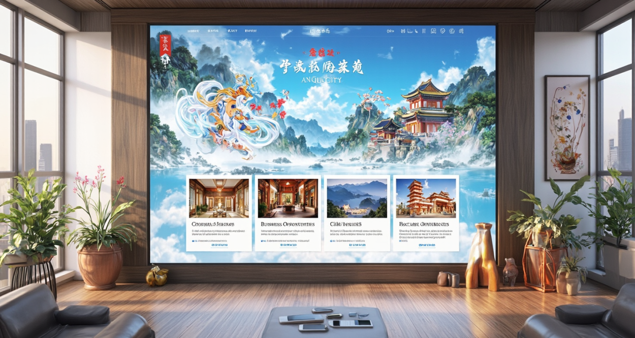 安丘网站建设：打造数字化时代的城市名片轮播图3