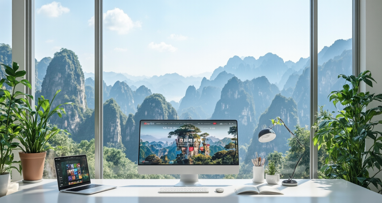 张家界网站建设：打造旅游名城的数字新名片轮播图2