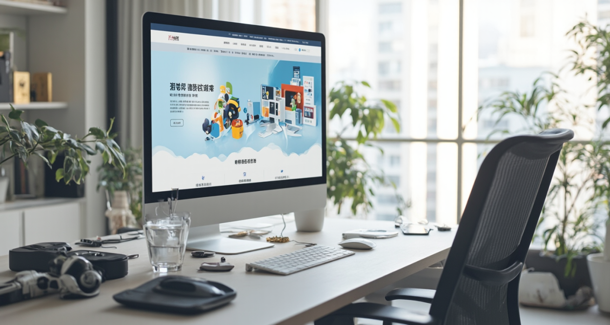 企业网站建设模板：打造专属在线名片的关键轮播图1