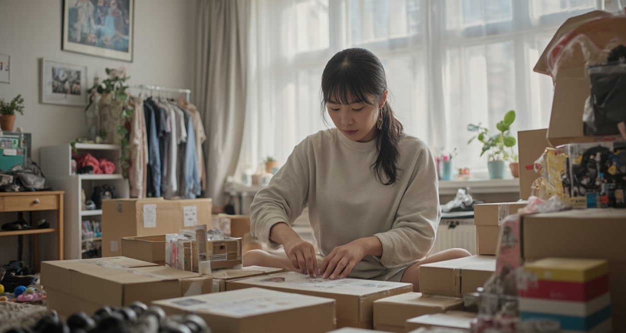女生搬家：一场精心策划的生活迁徙轮播图4
