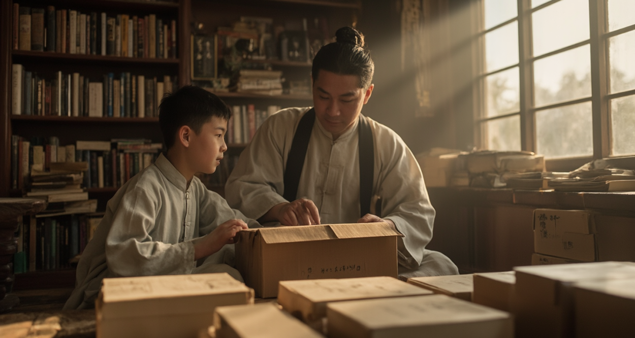孔夫子搬家：书海中的智慧迁徙轮播图4