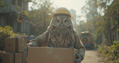 猫头鹰搬家的启示：生态与智慧并重的故事图片3