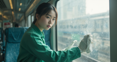 高铁保洁员：守护列车清洁的幕后英雄，他们究竟做哪些工作？图片17