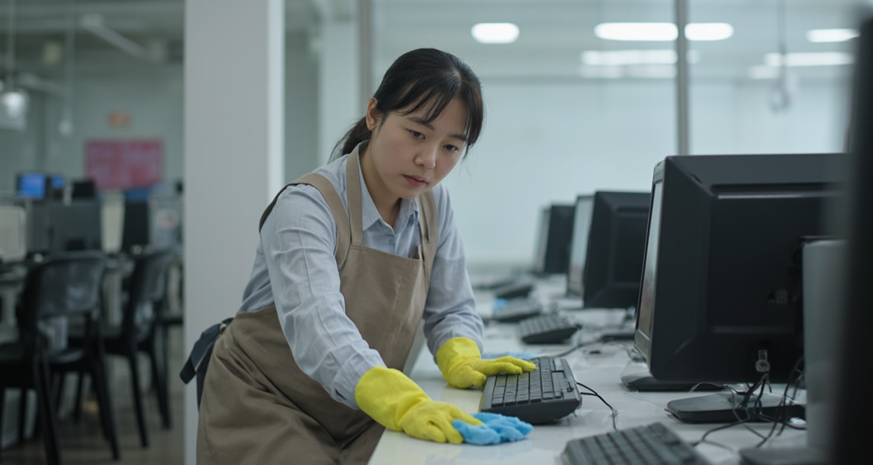 网吧保洁工作揭秘：好做吗？累不累？轮播图4