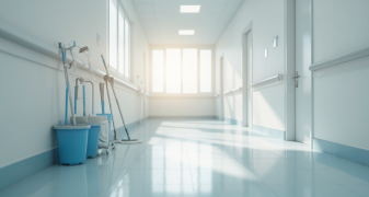 揭秘医院保洁员工作流程图：守护健康的隐形卫士图片1