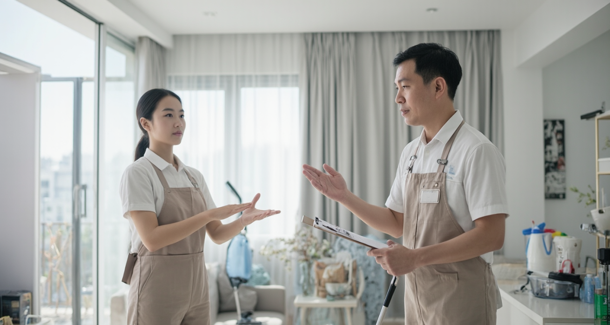 保洁领班：守护家庭清洁的隐形英雄——岗位职责全解析轮播图3