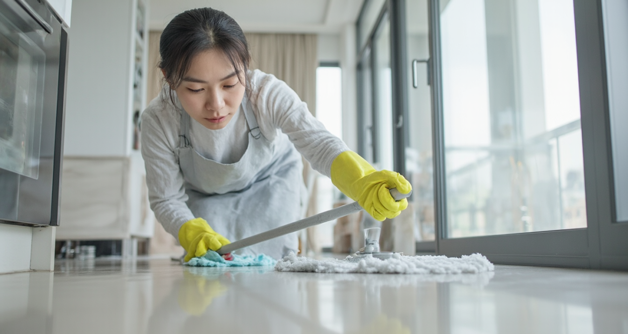 上海保洁阿姨：城市生活的隐形守护者轮播图1
