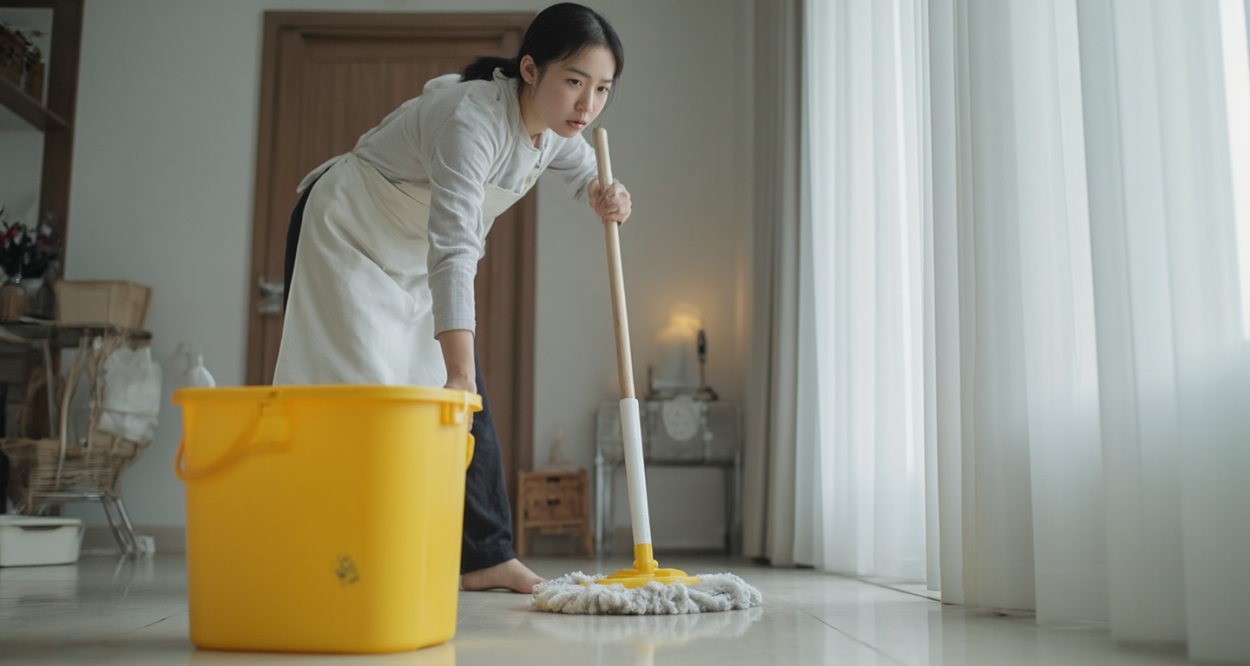 揭秘！让家居焕然一新：保洁工具摆放标准图片大公开轮播图1