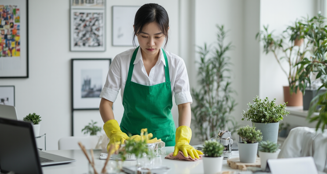 揭秘！公司保洁员的岗位职责到底有多重要？轮播图2