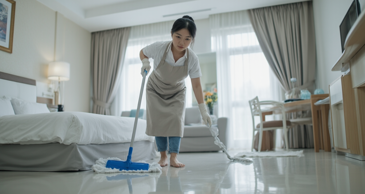 附近宾馆保洁员招聘启事轮播图3