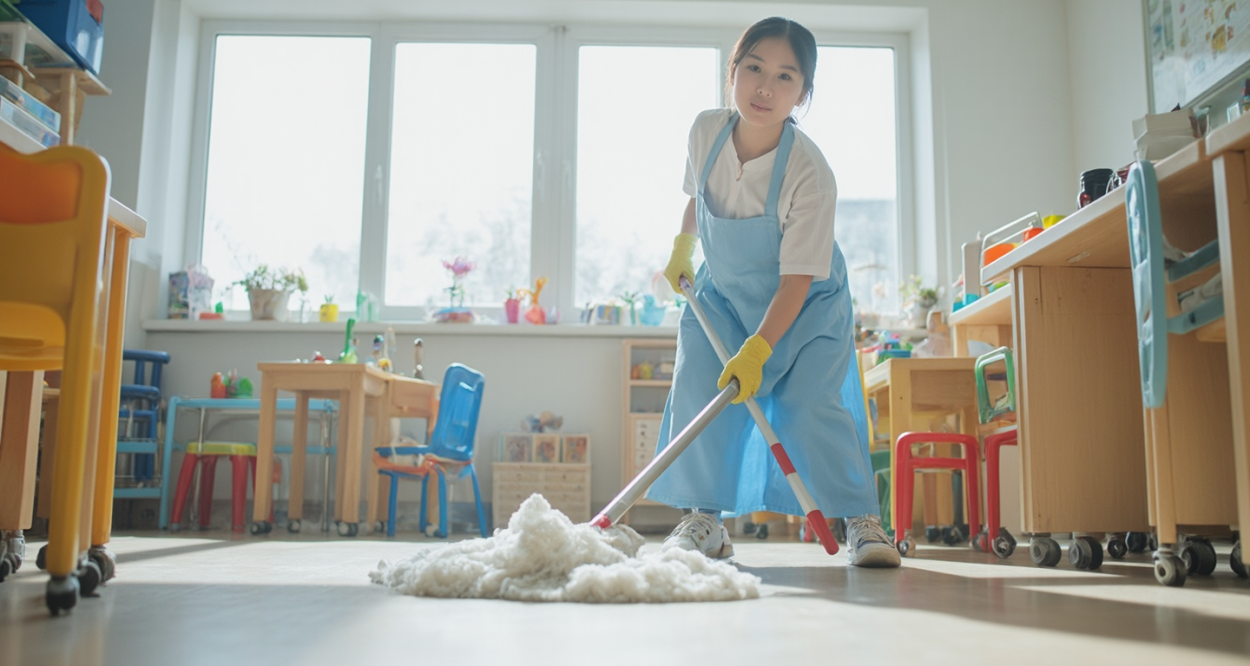 幼儿园保洁：守护孩子成长的纯净空间轮播图3