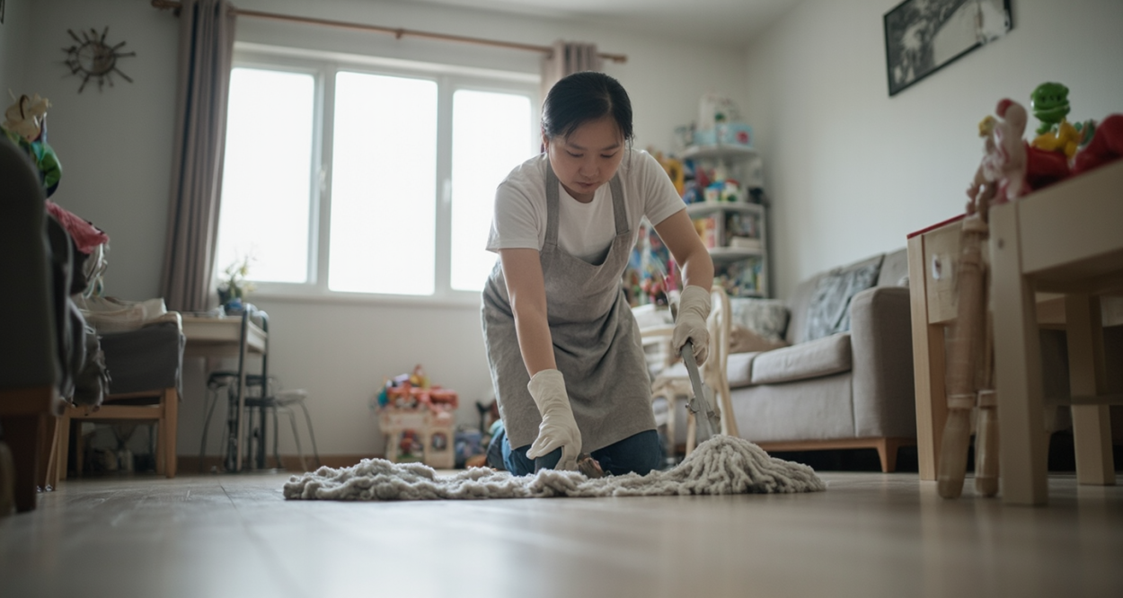 保定保洁：家的清新从细节开始轮播图1