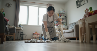 保定保洁：家的清新从细节开始图片9